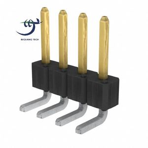 BomコンポーネントコネクタCONN HEADER R/A 4POS 2.54MM 10082201-101-04LF - Product Image 1
