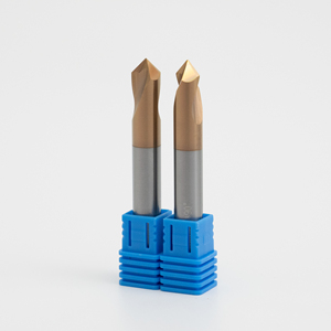 OEM özelleştirilebilir Tungsten çelik karbür freze kesicisi 2 flüt lolipop parmak freze ön arka çapak alma ve ark pah - Product Image 1