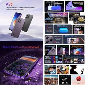 Blackview A96 NFC Smartphone desbloqueado 256GB huella dactilar lateral 4G teléfono inteligente Android 6,5 pulgadas 4380mAh batería - Product Image 2