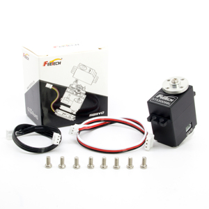Feetech 11kg 7.4V motore Brushless 360 gradi Serial Bus Micro Servo per Robot Dog PTZ Camera Robot umanoidi metallo Smart Servo - Product Image 6