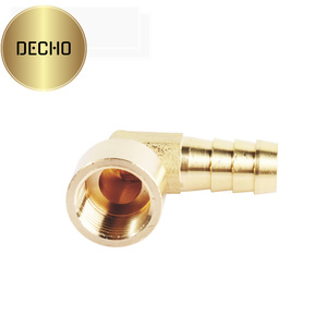 Tùy chỉnh Brass khuỷu tay với nữ chủ đề 3/8 "90 độ hose barb phụ kiện DN9 12 mét kết nối đóng gói trong hộp carton - Product Image 3