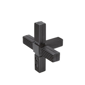 Customized High Quality Plastic <strong>square</strong> Pipe Fitting Many <strong>Way</strong> <strong>square</strong> Tube Connectors - Product Image 6