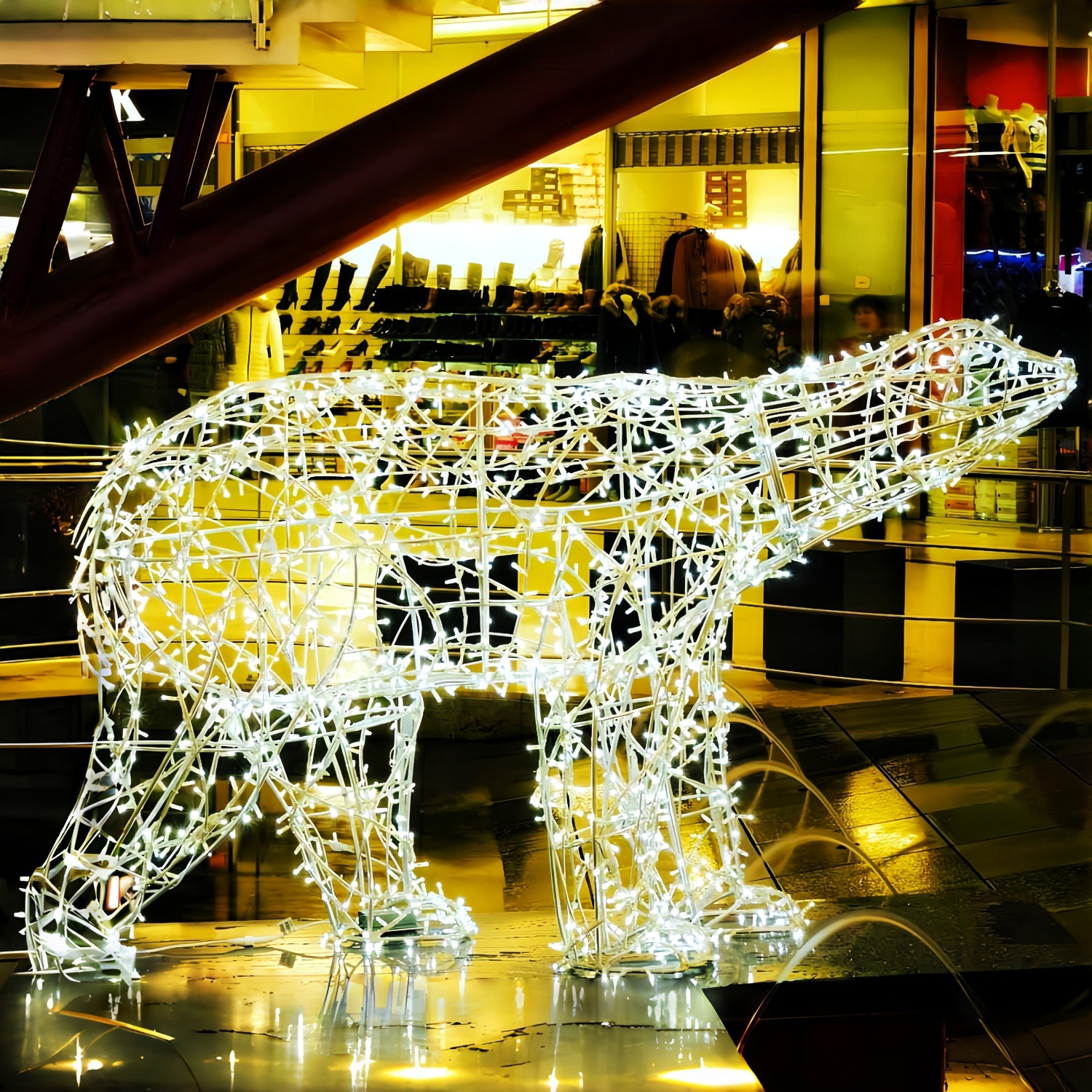 Luz de motivos de oso polar 1