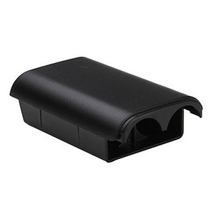 Xbox 360 Gamepadバッテリーケース用シェルプラスチックバッテリーカバーとホルダー黒と白の色 - Product Image 1