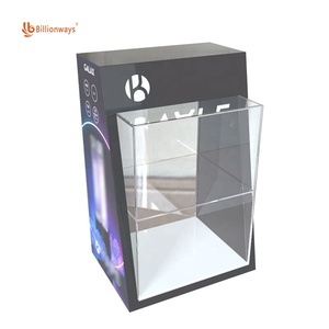 Tùy chỉnh 2 lớp thuốc lá hiển thị trường hợp Acrylic hơi hiển thị đứng cho cửa hàng thuốc lá - Product Image 4