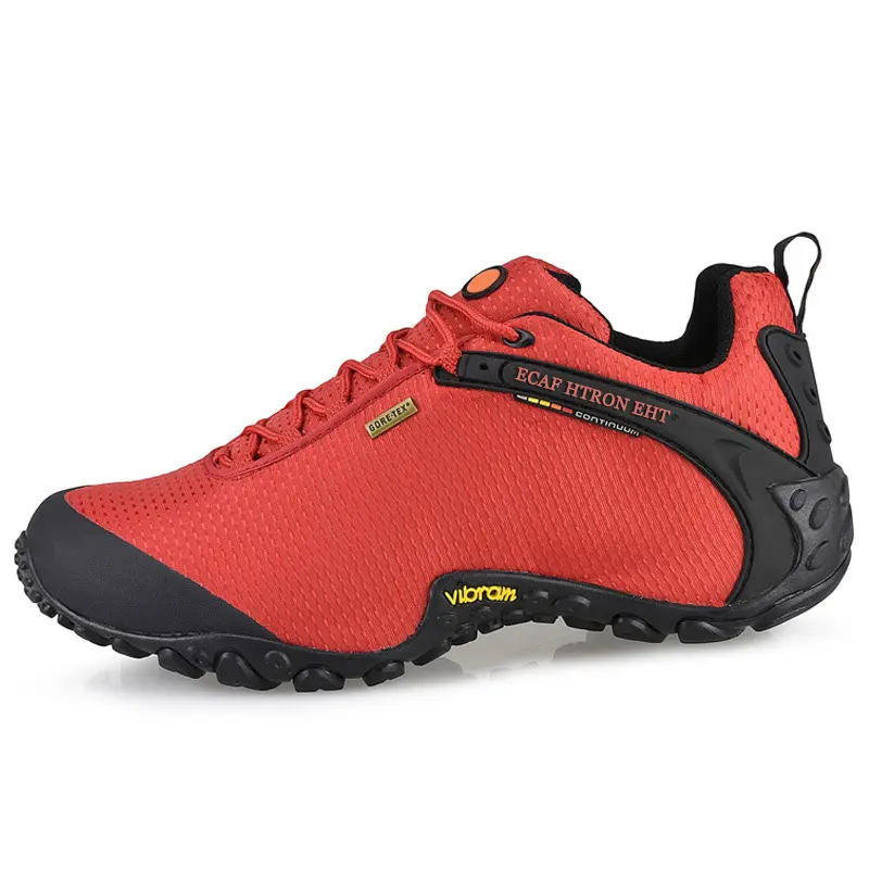 Yürüyüş ayakkabıları erkekler düşük kesim çizmeler açık Sneakers atletik Trekking nefes tırmanma toptan ayakkabı