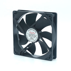 12025 12cm ad alta velocità grande Volume di aria 12V ventilatore assiale frigorifero PWM velocità di controllo personalizzabile DC ventola di raffreddamento con terminale - Product Image 1
