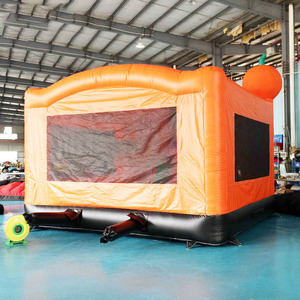 Halloween bí ngô loạt PVC Inflatable lâu đài bouncy nhà cho trẻ em của công viên giải trí chơi và vui vẻ - Product Image 5