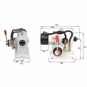 气动液压尾座数控机床4轴转盘尾座加工中心液压四轴尾座 - Product Image 6