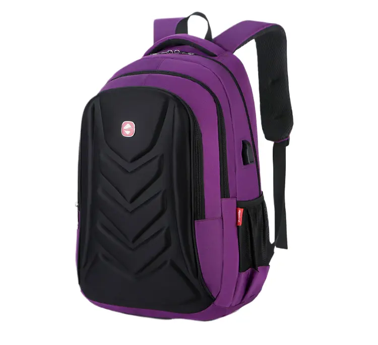 Sac unisexe de style américain 17 "Hard Shell Waterproof Mochila School and Wholesale Laptop Backpack