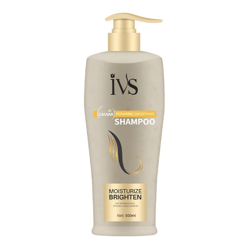 IVS Private Label Hair Care Sets Organic Natural Herbal Nourishing Smoothing Carviar Hair Shampoo