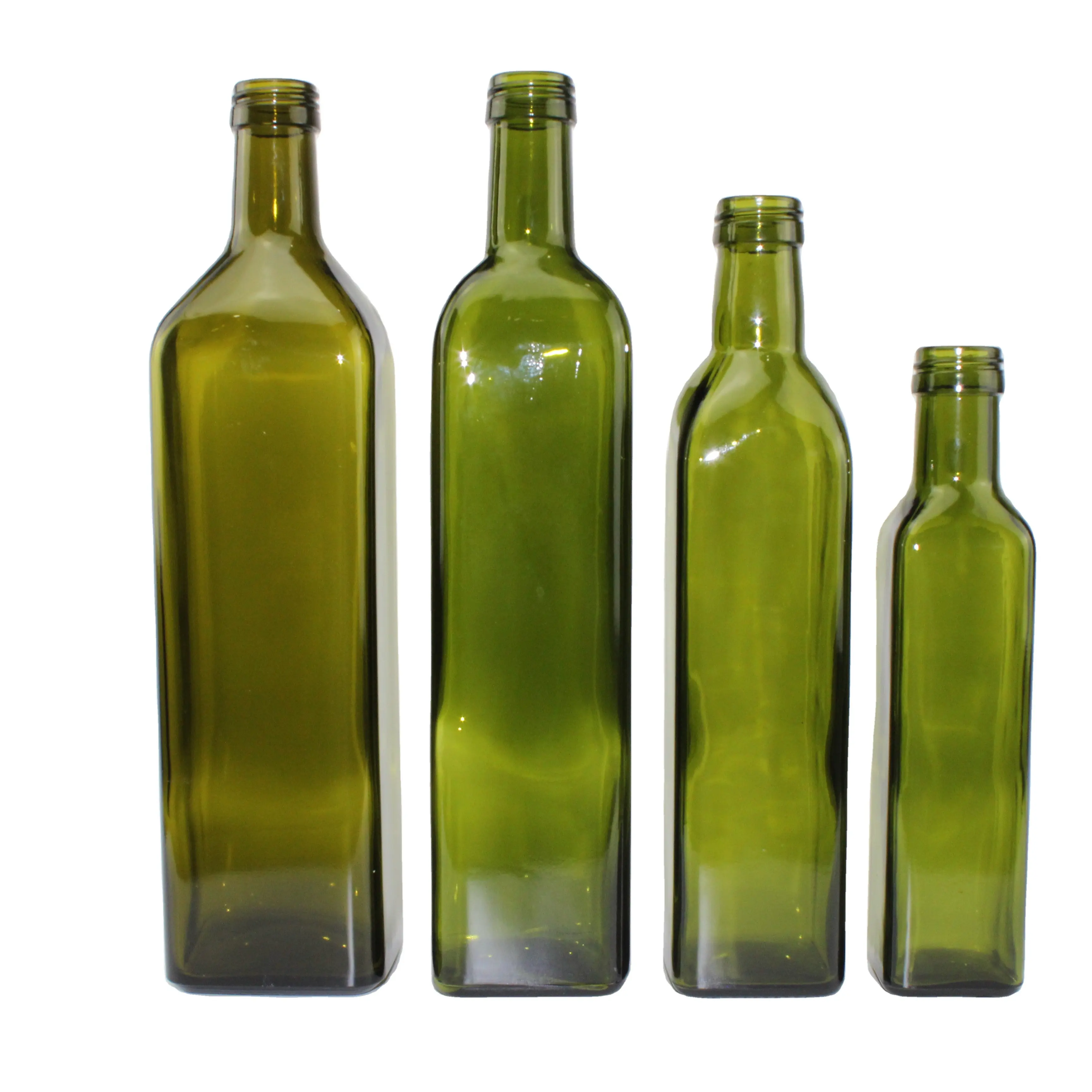 100ml 250ml 500ml 750ml 1000ml bouteille en verre de marque d'huile d'olive marasca bouteille en verre d'huile comestible bouteille en verre d'huile d'olive