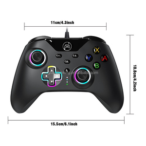 Gamepad RGB Light Vibration Turbo Programmable Buttons <strong>Computer</strong> Gaming Pc Wired <strong>Game</strong> <strong>Controller</strong> for P3 - Product Image 1