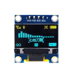 Schermo OLED da 0.96 pollici con comunicazione IIC 12864 moduli LCD in blu bianco giallo blu 4 Pin - Product Image 6