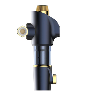 50 mikron Spin aşağı yeniden kullanılabilir otomatik Blowdown ön filtre filtrasyon PPR konektörü su ön filtre için göstergesi ile - Product Image 3