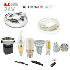 Dimmable <strong>Led</strong> Spot Light <strong>24v</strong> Marine Gu10 Mr16 Smart Bulb 3w <strong>5w</strong> 7w Halogen Lamp Ceiling Smart Recessed Downlight 36v <strong>Led</strong> Bulb - Product Image 1