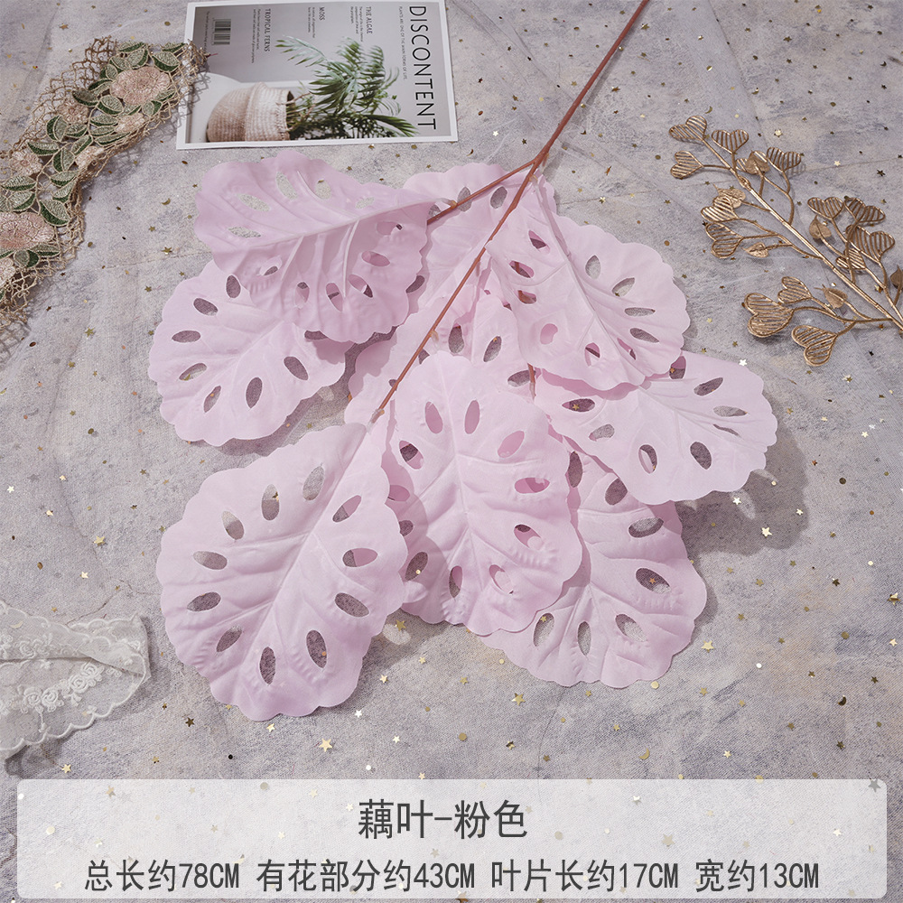FS-Feuille de Lotus-Rose