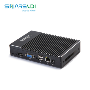 Cheap <strong>Embedded</strong> PC Mini Server <strong>Computer</strong> With A6 1450 CPU Dual Display 1*VGA 1*HD-MI Fanless Industrial Mini PC - Product Image 2