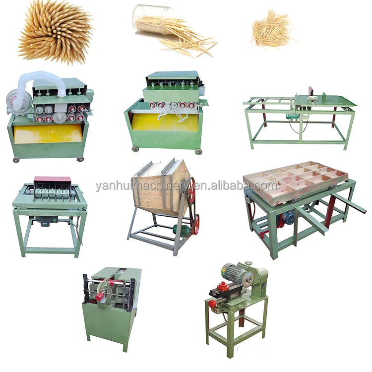 China Factory Price Bamboo Making Price Automatic Bamboo Toothpick Machine