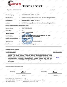 Laboratuvar ekipmanları ve kimyasal pencereler için yüksek sıcaklık yuvarlak 3.3 borosilikat cam panel refleks seviye gösterge camı - Product Image 3