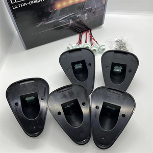 トラックピックアップ用のLed琥珀色警告トライアングルキャブマーカーカーサイドマウスシグナルライト - Product Image 5