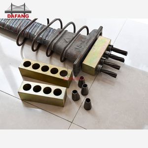 S3 S4 S5 Anchor Block Prestressed Flat Shape Head Wedge for Pc <strong>Strand</strong> - Product Image 3