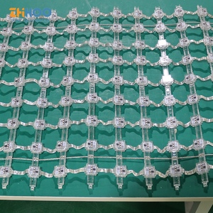 WS2812B RGB LED Matrix Panel 256 Pixel Individuell adressierbares programmier bares Digital Display Matrix Panel Flexibles Bild video