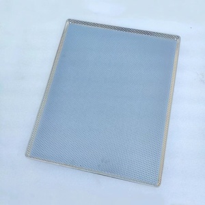 Food Grade Stainless Steel <strong>Ss</strong> 304 Perforated Rectangular Drying Baking Serving Tray Pan Sheet Dish <strong>Pallet</strong> for Oven Freezing - Product Image 3