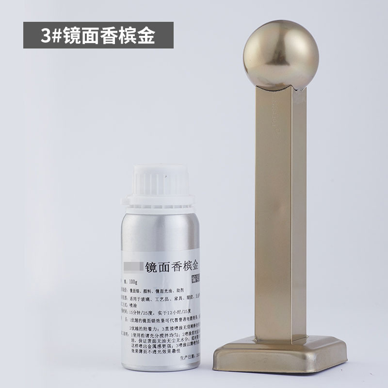 03 Miroir Champagne Or