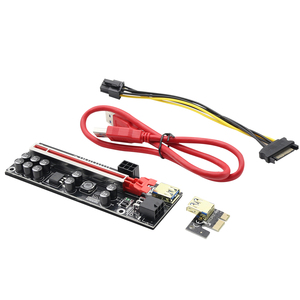 PCIE Riser VER010s Plus GPU USB 3.0电缆PCI Express X16 Express适配器Molex 6Pin - Product Image 6