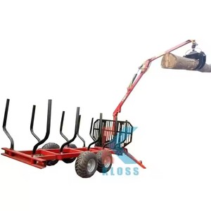Popular Best Price <strong>Timber</strong> Grapple Loader Trailer with Strong Hydraulic System for Logging - Product Image 5