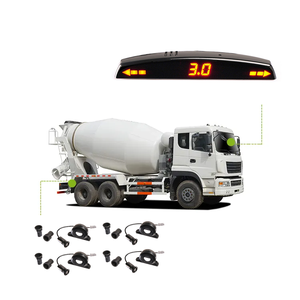 Vehicle Parking <strong>Sensor</strong> 12/24V Parking Radar <strong>Reversing</strong> Aid Assist 4 <strong>Sensor</strong> Rear Blind Spot Detection System for Truck Bus - Product Image 2