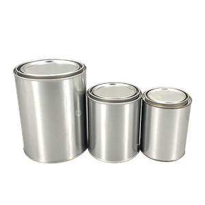 Wholesale Customizable 50ml-1000ml Round Metal Paint <strong>Tin</strong> <strong>Can</strong> Empty Candle Jars with Lids Logo Printing <strong>Factory</strong> <strong>Direct</strong> - Product Image 1