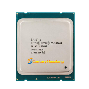 Intel xeon işlemci cpu E5-2670V2 2.6GHz 32NM 115W LGA 2011 sunucu CPU 2670 2680 2680V2 2687W 2687WV2 2690 2690V2 2697V2 - Product Image 1