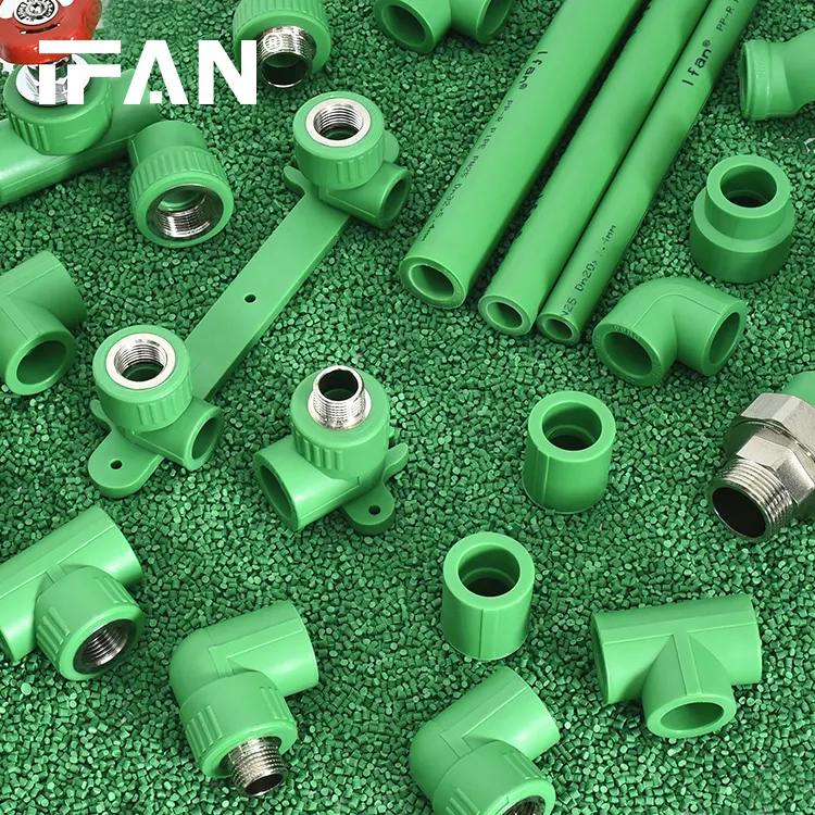 IFAN OEM colori raccordi PPR materiali idraulici tubo raccordi per tubi in plastica PPR per l'approvvigionamento idrico