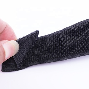 Custom Logo <strong>Elastic</strong> Webbing Fastener Straps Adjustable <strong>Hook</strong> and <strong>Loop</strong> Strap <strong>With</strong> Buckle - Product Image 4