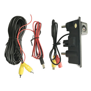 CCD HD רכב Trunk ידית אחורית מצלמה לאאודי A4 A5 S5 Q3 Q5 עבור פולקסווגן גולף פאסאט Tiguan ג 'טה שרן טוארג B6 B7