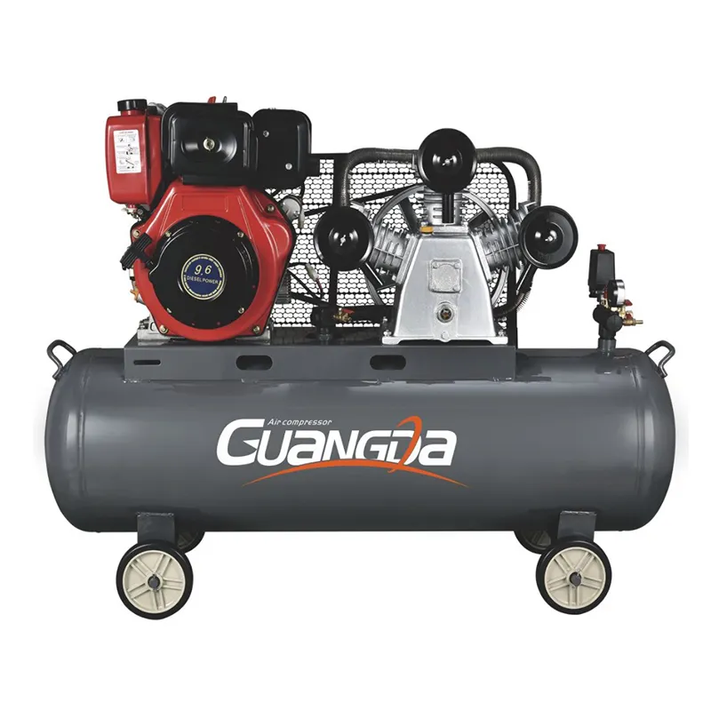 Compressor de ar barato da indústria da alta qualidade com motor de gasolina 10hp 250l