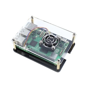 Ras Pberry <strong>PI</strong> 5 Generation 5B/4B/3B+ Cluster Cooling Housing <strong>Stackable</strong> Acrylic Protective Housing Bracket Box - Product Image 3