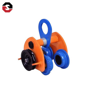 0.5-10ton vinç dişli arabası manuel kiriş el çekme arabası el işletilen manuel düz arabası - Product Image 4
