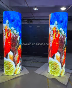 Shenzhen Technologie P2 Soft Led Panel Dünner LED-Modul-Bildschirm Kunden spezifische Form Digitale Softfilm-Anzeige Flexibler LED-Bildschirm - Product Image 3