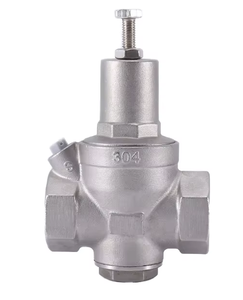 Shanghai Lianggong ağır tip DN15-DN50 su basıncı regülatörü ve azaltma valfi medya suyu - Product Image 2