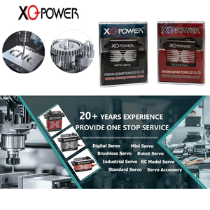 XQ-Power เซอร์โวดิจิตอล, เซอร์โวดิจิทัลมอเตอร์ไร้แกนไร้แปรงถ่านเหมาะสำหรับเกียร์ IP67สำหรับหุ่นยนต์1/10 1/8ควบคุมรถ - Product Image 5