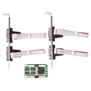 Rs232 DB9 Mini <strong>PCI</strong> Express Serial Expansion Controller Card Half Size Small Board Industrial Adapter Exar 17V354 Chip - Product Image 3