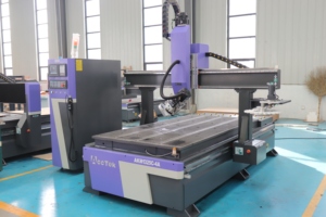 4轴数控路由器ATC akm1325-4a，带90个摆动主轴，用于雕刻圆柱形物体木材泡沫塑料1300 * 2500毫米 - Product Image 3
