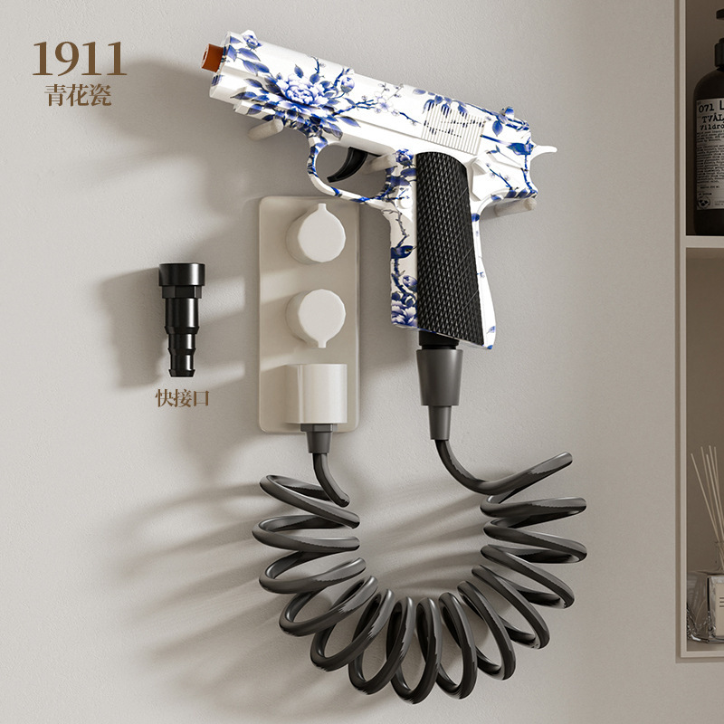 F27 blue and white porcelain-1911 bathroom water gun