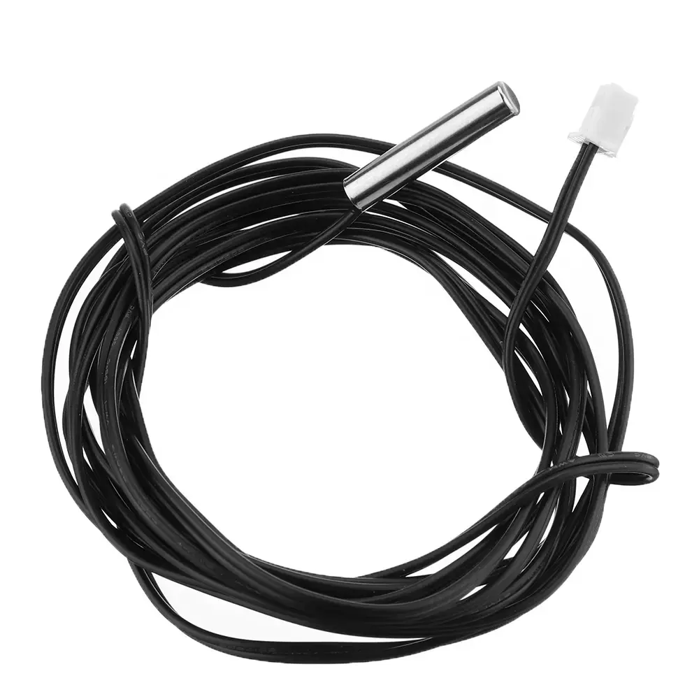 5pcs 2M Waterproof NTC 10K 1% 3950 Thermistor Accuracy Temperature Sensor Cable Probe for W1209 W1401