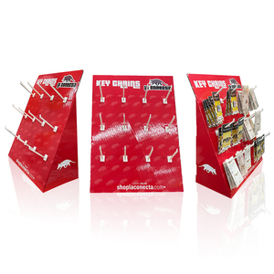 Nhà Máy Outlet <span class=keywords><strong>Pop</strong></span> tùy chỉnh các tông sóng hiển thị truy cập đơn vị <span class=keywords><strong>Pop</strong></span> giấy PEG móc Bảng hiển thị hàng đầu cho pin sạc - Product Image 1