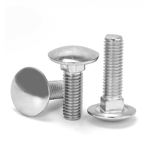 HSL Stainless Steel INCONEL 625 HASTELLOY DIN603 Carriage <strong>Bolt</strong> Custom Standard <strong>Knurled</strong> Long <strong>Neck</strong> Carriage <strong>Bolt</strong> G3 G30