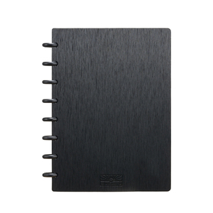 Anello di espansione per notebook con anello rilegato a disco in plastica A5 personalizzato, taccuino con raccoglitore a dischi a fungo, taccuino aziendale - Product Image 2